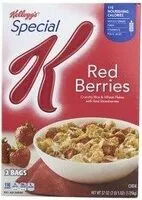Mängden socker i Cereal Red Berries Crunchy Wheat & Rice Flakes