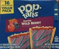 Mängden socker i Pop-tarts Frosted Wild Berry