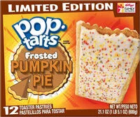 Mängden socker i Pop tarts pumpkin pie
