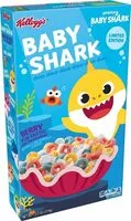 Mängden socker i Baby shark berry fin tastic with marshmallows flavored cereal