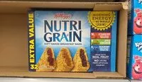 Mängden socker i Nutri grain bars