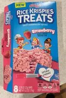 Mängden socker i rice krispies treats strawberry