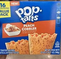 Mängden socker i Peach Cobbler Pop Tarts