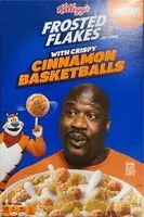Mängden socker i Frosted flakes with crispy cinnamon basketballs
