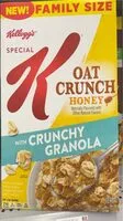 Mängden socker i Oat crunch honey