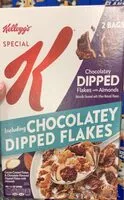 Mängden socker i Choclatey dipped flakes