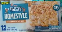 Mängden socker i Rice krispies homesytle cinnamon sugar