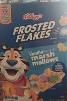 Mängden socker i Frosted Flakes with vanilla flavored marshmallows