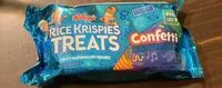 Mängden socker i Rice krispies treats confetti