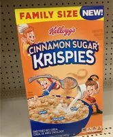 Mängden socker i Cinnamon sugar krispies