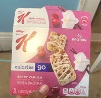 Mängden socker i Berry vanilla Protein snack bars