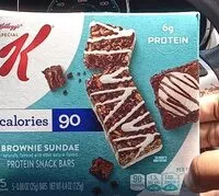 Mängden socker i Brownie sundae protein snack bars