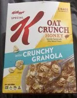 Mängden socker i Special k oat crunch honey