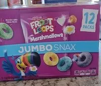 Mängden socker i Froot loops jumbo snacks