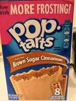 Mängden socker i Toaster pastries, frosted brown sugar cinnamon