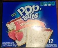 Mängden socker i Toaster pastries, frosted strawberry
