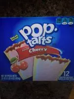 Mängden socker i Frosted toaster pastries, cherry