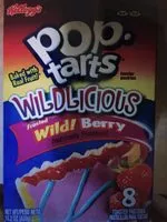 Mängden socker i Toaster pastries, wild! berry