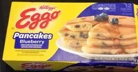 Mängden socker i Pancakes blueberry