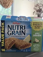 Mängden socker i Kelloggs soft baked apple cinnamon breakfast