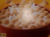 Mängden socker i Sweetened corn cereal