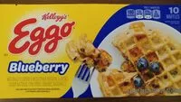 Mängden socker i Kellog's Eggo Blueberry Waffles