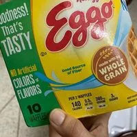 Mängden socker i Whole grain waffles