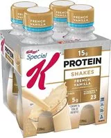 Mängden socker i Protein shakes french vanilla gluten free