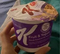 Mängden socker i Fruit and yogourt special K