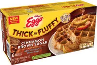 Mängden socker i Thick & fluffy waffles