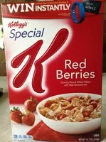 Mängden socker i Red berries cereal