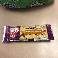 Mängden socker i Brown sugar cinnamon pastry crisps