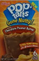 Mängden socker i Toaster pastries, frosted chocolate peanut butter