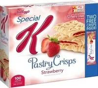 Mängden socker i Special k pastry crisps
