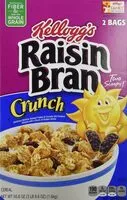 Mängden socker i Kellogg's Raisin Bran Crunch
