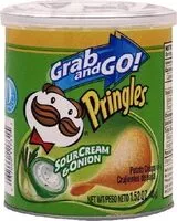 Mängden socker i Grab and go sour cream onion