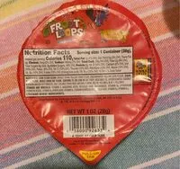 Mängden socker i Froot Loops Cereal Reduced Sugar