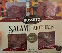 Mängden socker i Salami party pack
