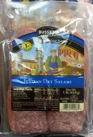Mängden socker i Dry salami
