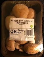 Mängden socker i Closed Cup Chestnut Mushrooms