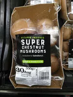 Mängden socker i Super chestnut mushrooms