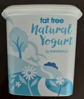 Mängden socker i Fat Free Natural Yogurt