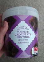 Mängden socker i Double chocolate brownie