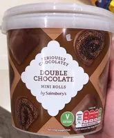 Mängden socker i Double chocolate mini rolls