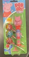 Mängden socker i Peppa pig pop ups lollipops with assorted flavor chupa chups