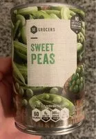 Mängden socker i Sweet Peas