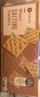 Mängden socker i Wheat saltine crackers