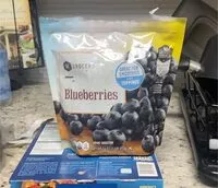 Mängden socker i Frozen Blueberries