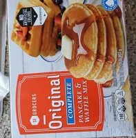 Mängden socker i Pancake