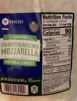 Mängden socker i Mozzarella